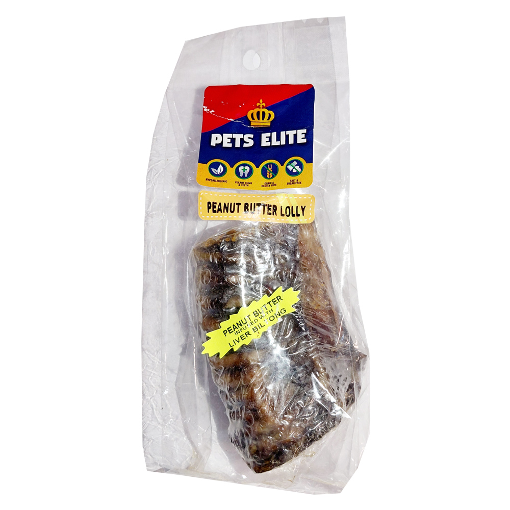 Pets Elite Peanut Butter Lolly Small