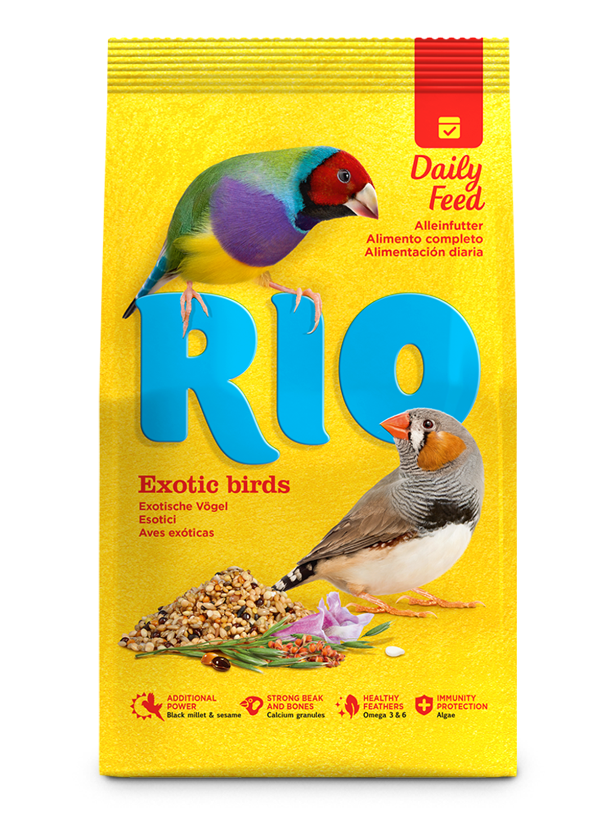 RIO Daily Feed For Exotic Birds 1kg