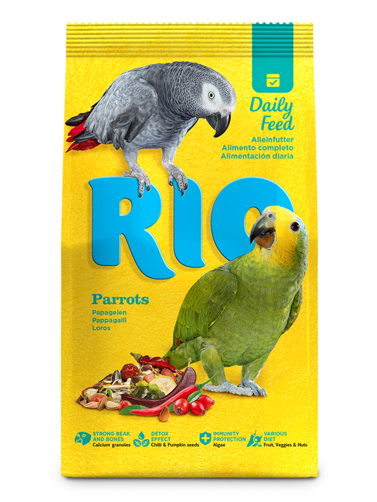 RIO Daily Feed For Parrots 1kg