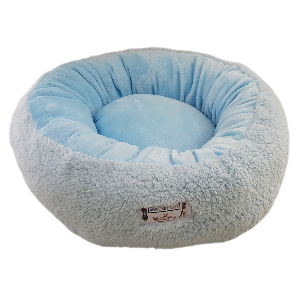 Bespoke Brats Donut Bed - Blue - Small