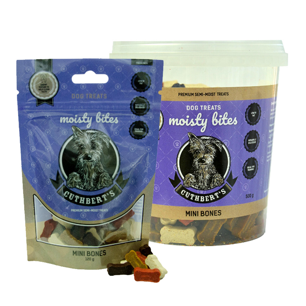 Cuthberts Moisty Bites Mini Bones 120g