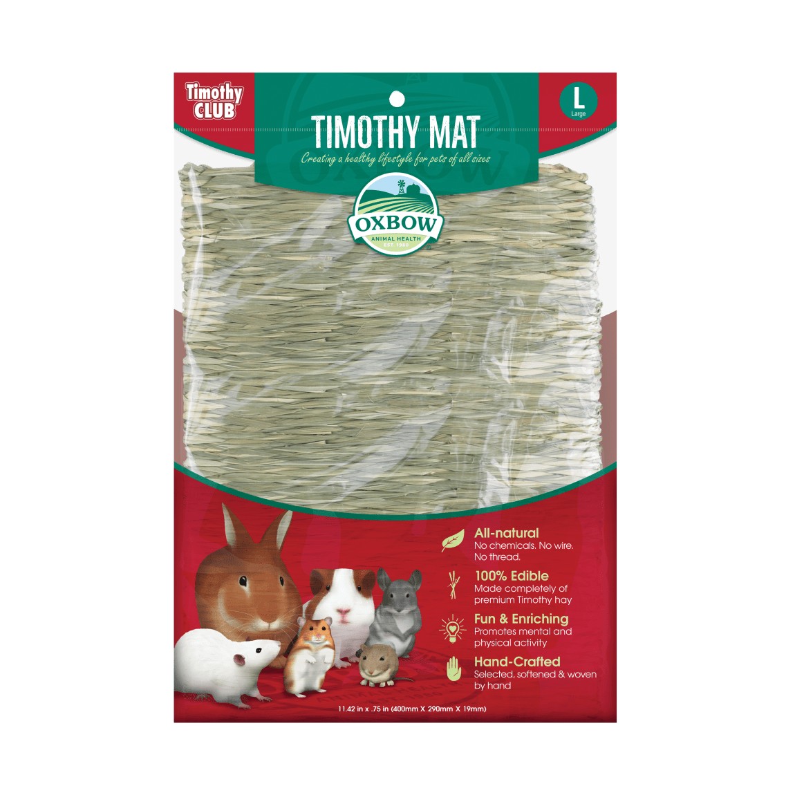 Oxbow Timothy Club Timothy Mat Medium