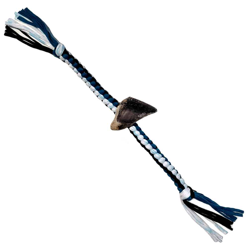 Rope Toy Large Blue With One Hoof 46cm