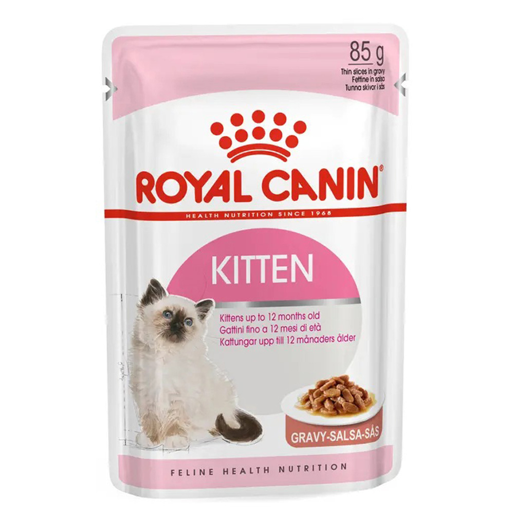 Royal Canin Kitten Instinctive Chunks In Gravy 85g