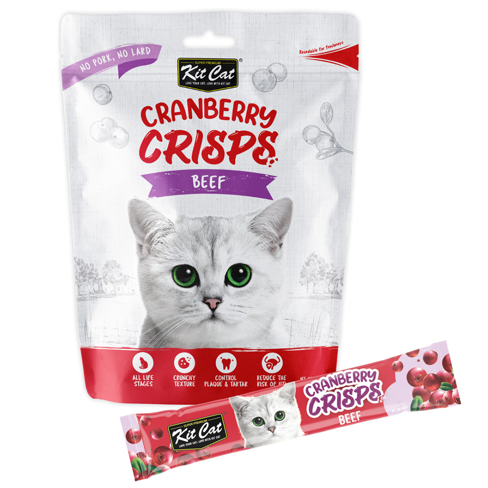 Cranberry Crisps Beef 60g