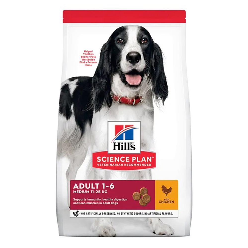 Hills Dog Adult Medium Breed Chicken 6kg