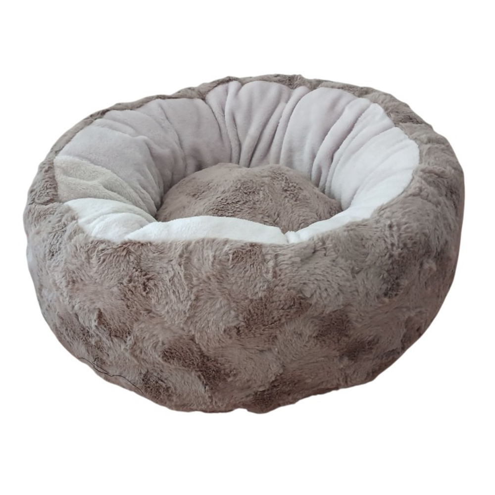 Bespoke Brats Donut Bed - Light Brown - Extra Small