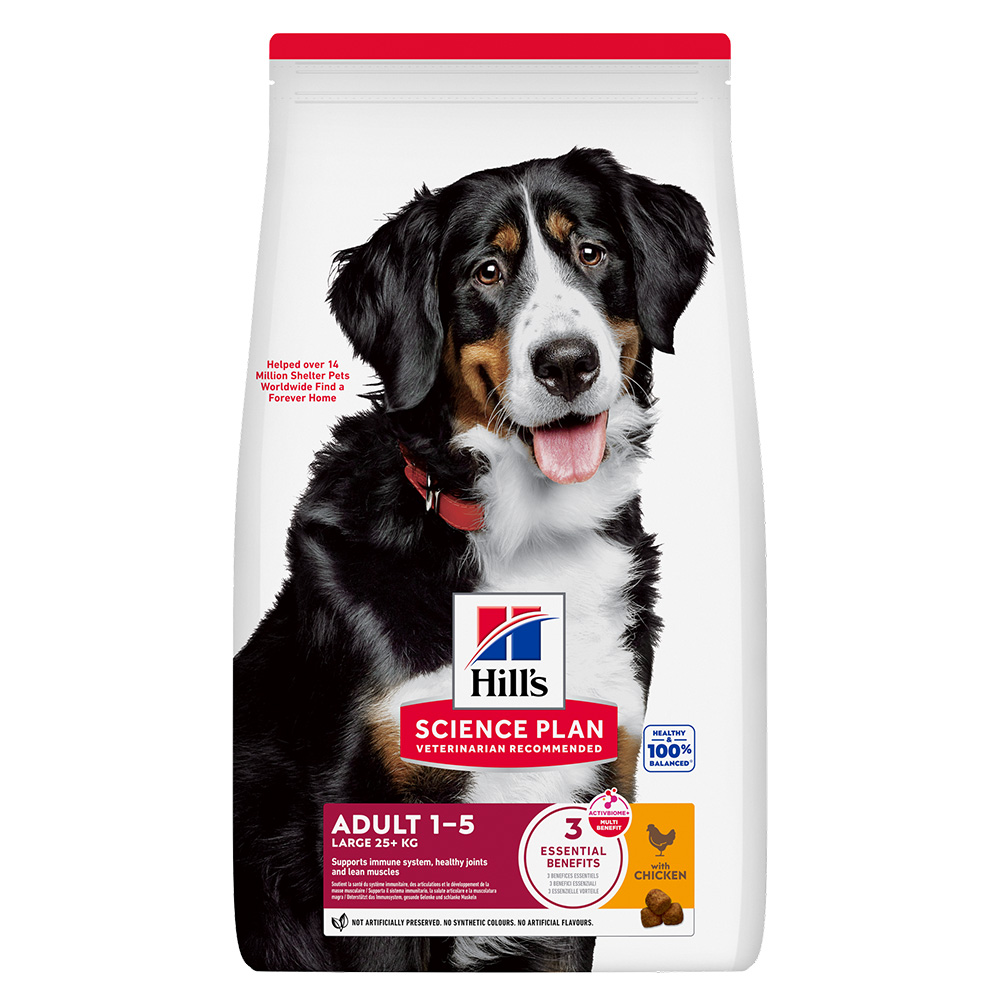 Hills Dog Adult Large Breed Chicken Value Pack 18kg 