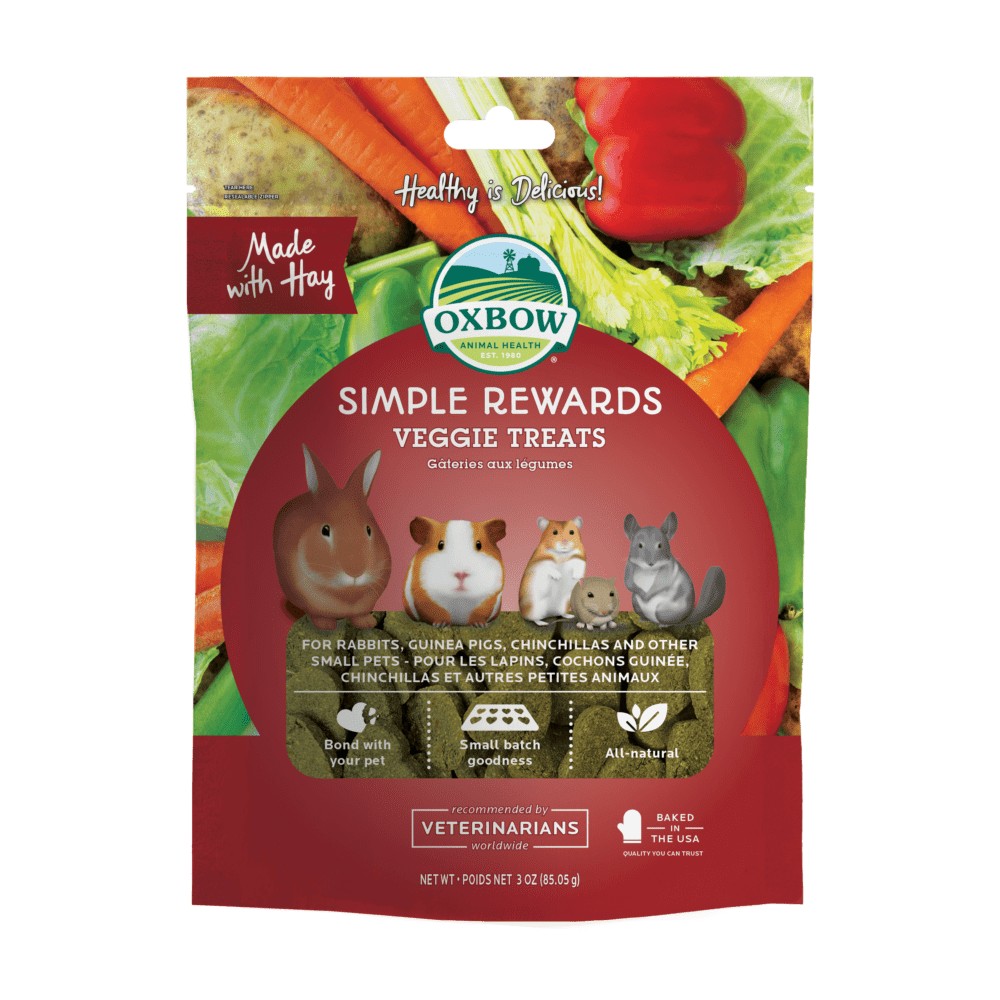 Oxbow Simple Rewards Veggie Treats 85g