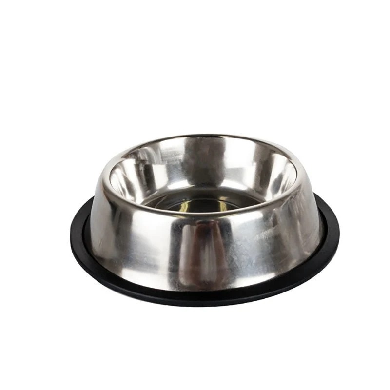 EF Stainless Steel Bowl With Rubber Base 18cm