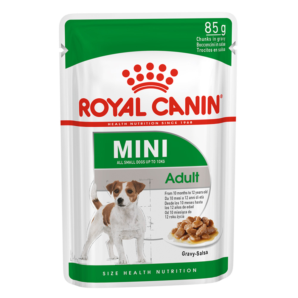 Royal Canin Mini Adult Chunks In Gravy 12x85g