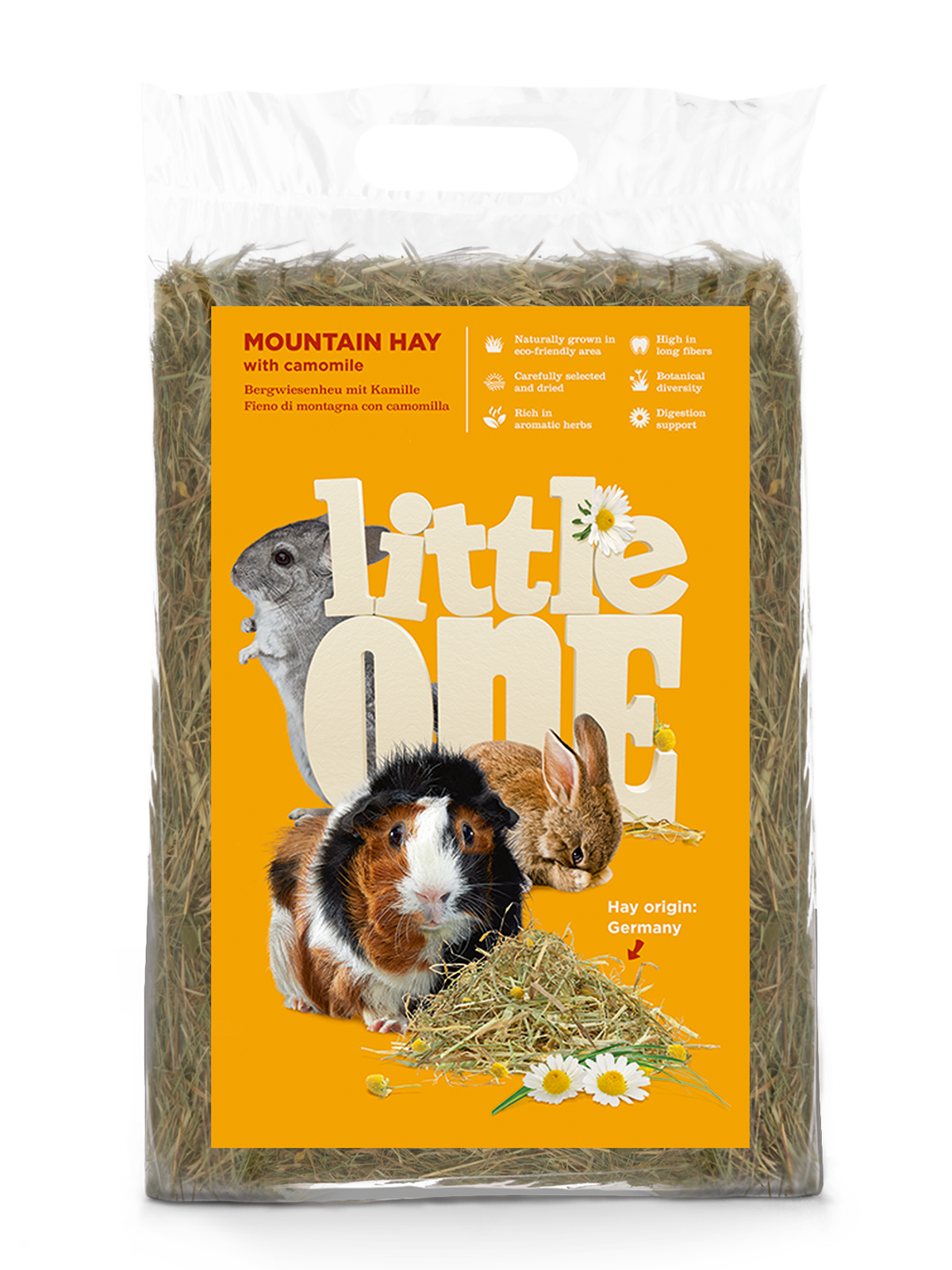 Little One Mountain hay with camomile 400g