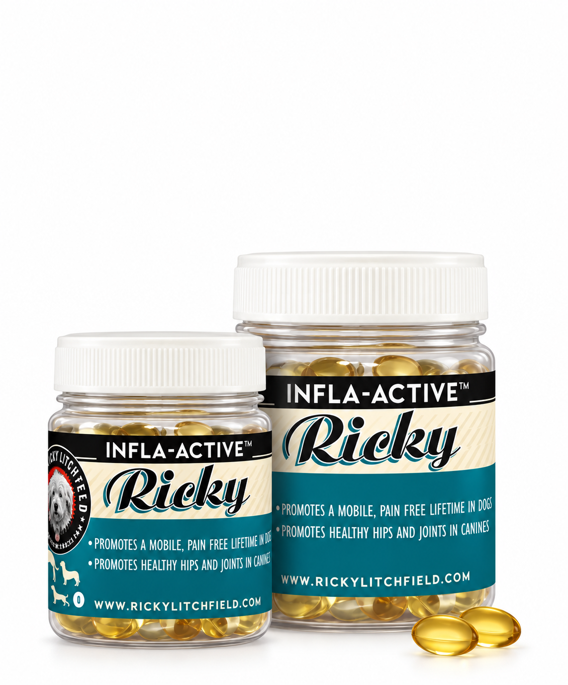 Ricky Litchfield Anti Inflammatory Caps 90